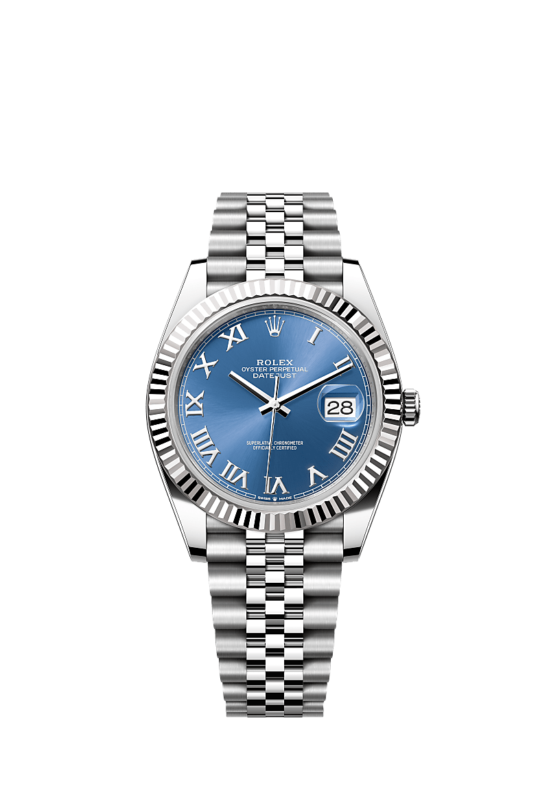 Rolex Datejust 41 Uhr: Edelstahl Oystersteel und Weißgold 