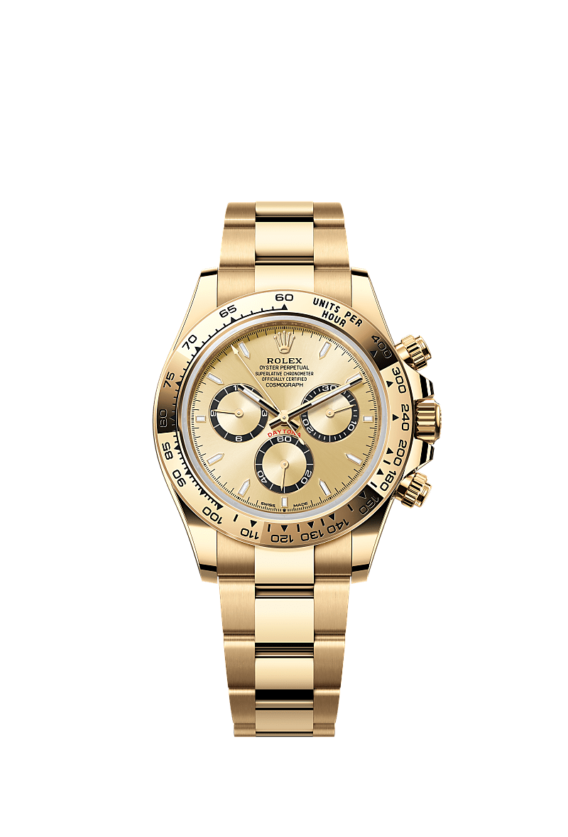 Rolex Cosmograph Daytona Uhr: 18 Karat Gelbgold – m126508-0005