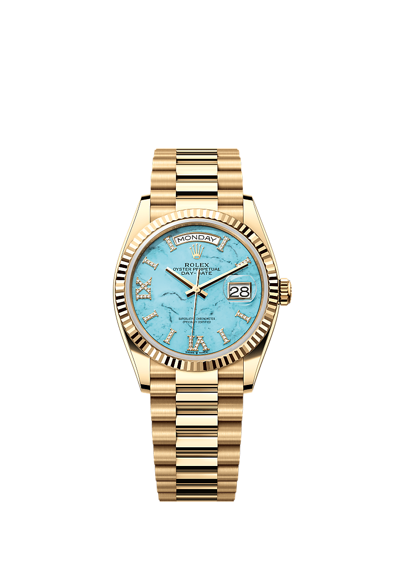 Rolex Day-Date 36 Uhr: 18 Karat Gelbgold – m128238-0071 