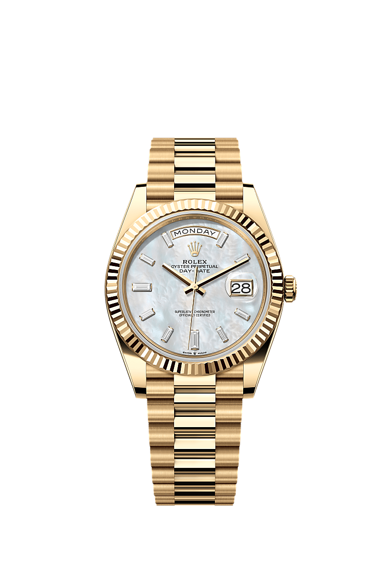 Rolex Day-Date 40 watch: 18 ct yellow gold - m228238-0071