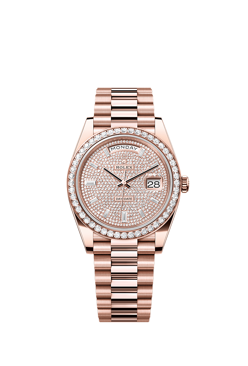 Rolex Day-Date 40 Uhr: 18 Karat Everose-Gold – m228345rbr-0002