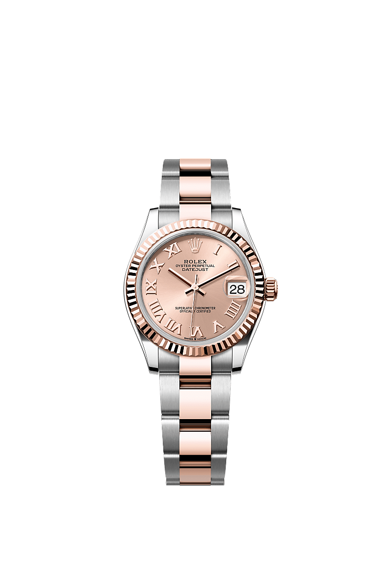 Rolex Datejust 31 watch: Oystersteel and Everose gold - m278271-0005