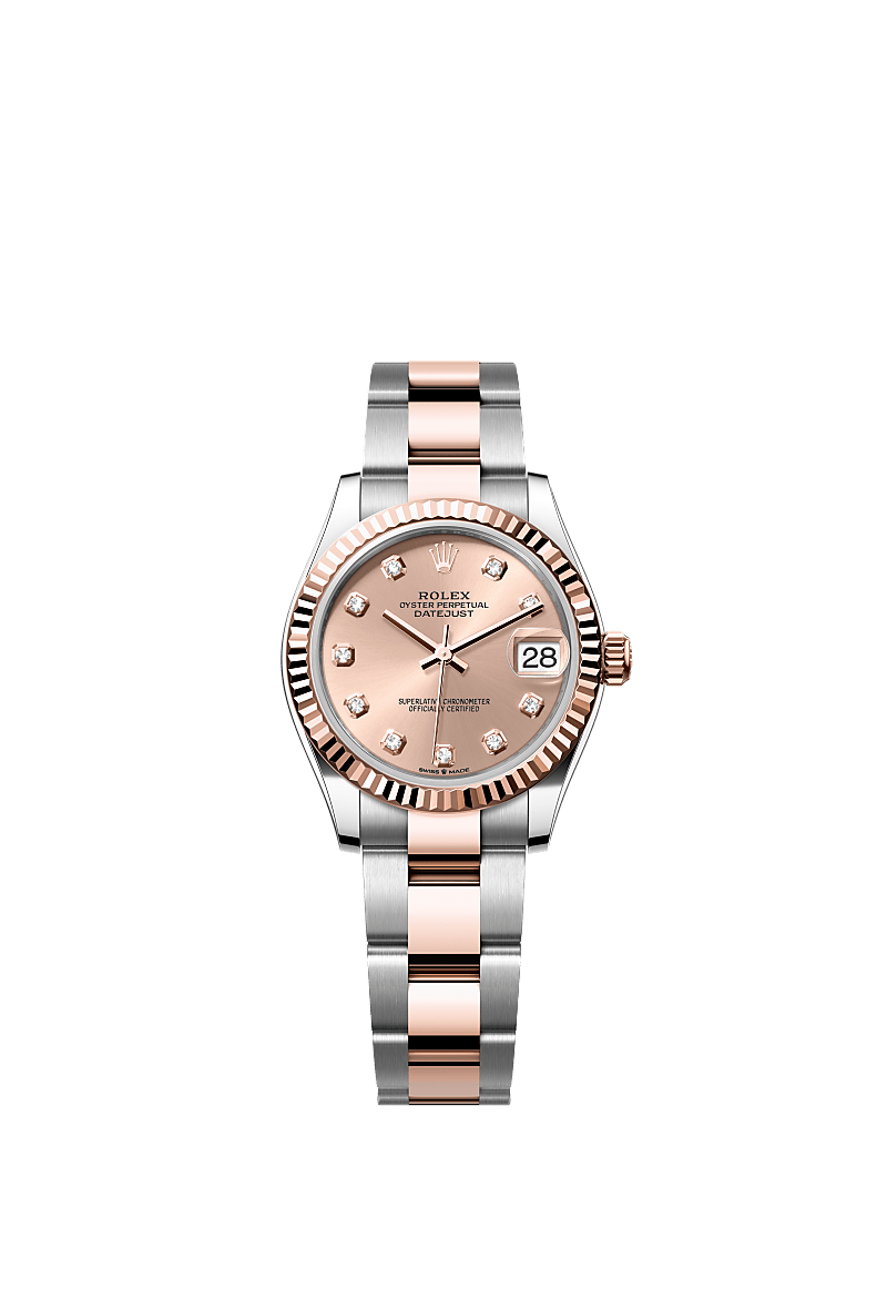 Rolex Datejust 31 watch: Oystersteel and Everose gold - m278271-0023