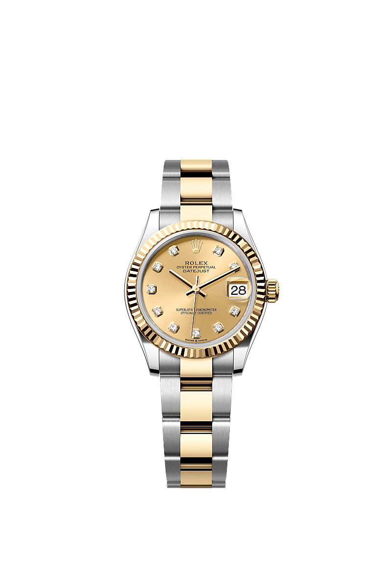 Rolex Datejust 31 watch: Oystersteel and yellow gold - m278273-0025 