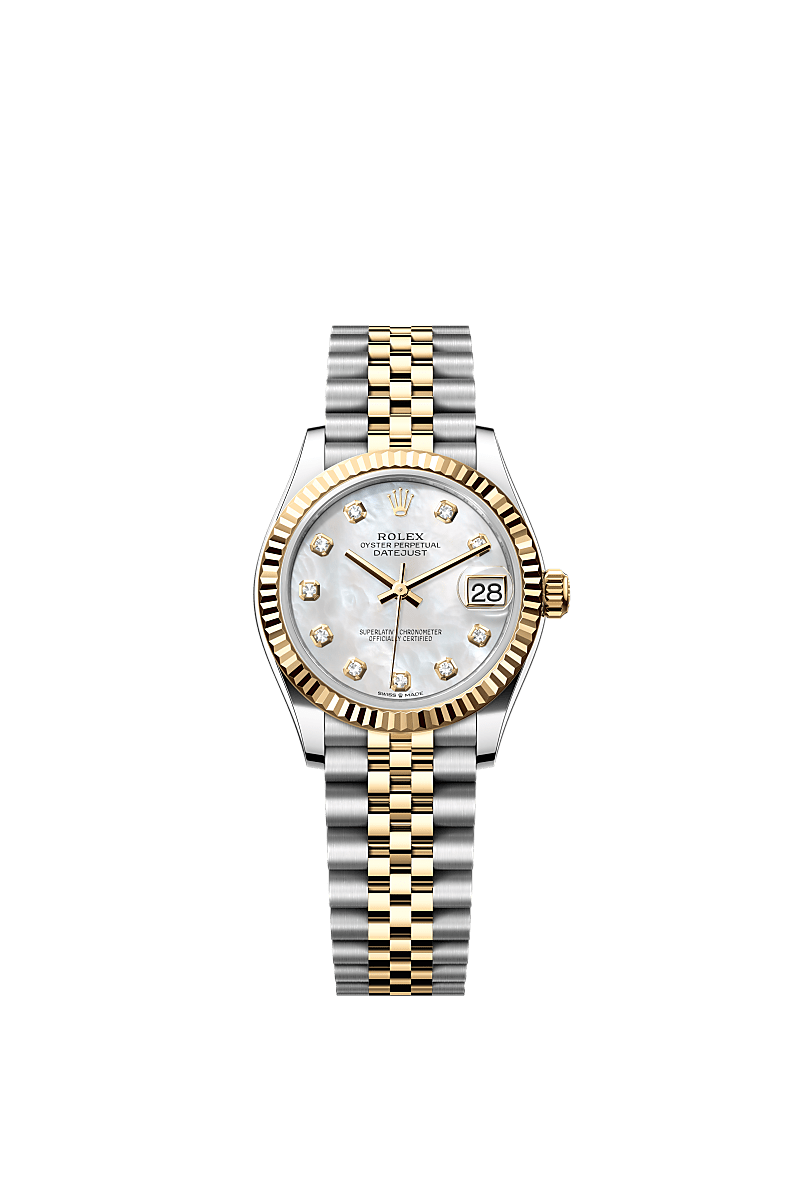 Rolex Datejust 31 watch: Oystersteel and yellow gold - m278273-0028