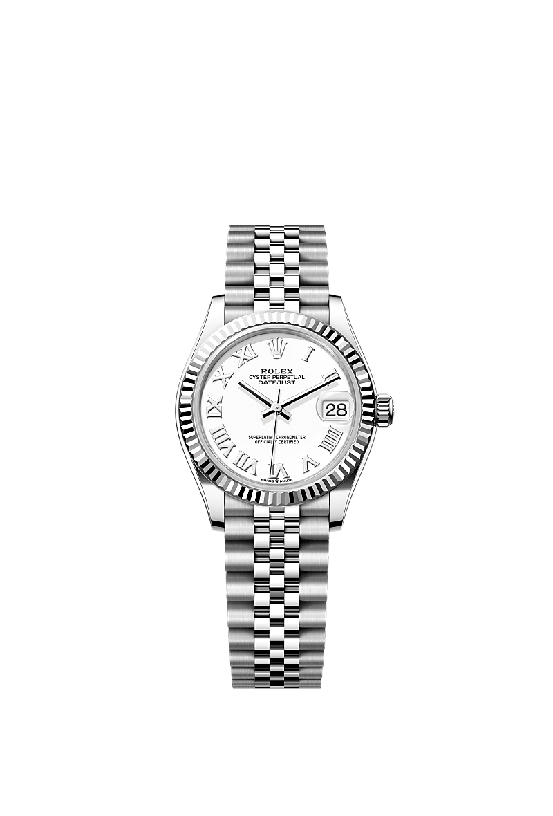 Rolex Datejust 31 watch: Oystersteel and white gold - m278274-0010