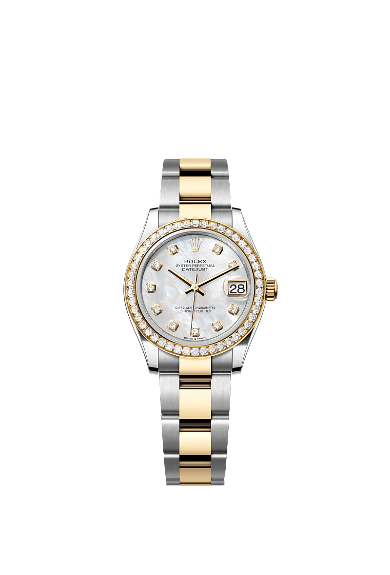 Rolex Datejust 31 watch: Oystersteel and yellow gold - m278383rbr-0027