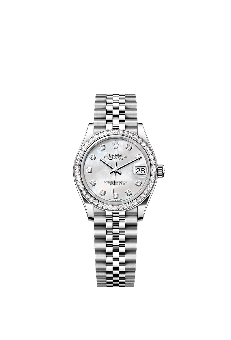 Rolex Datejust 31 Uhr: Edelstahl Oystersteel und Weißgold 