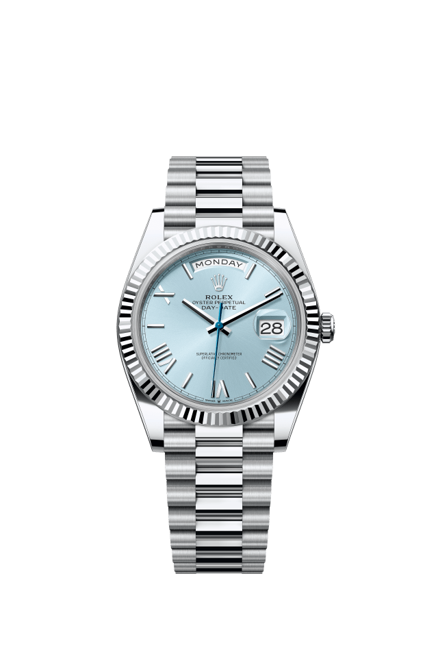 Reference: Rolex Day-Date 40 (platinum)