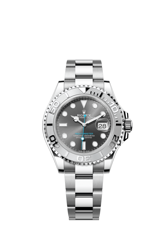 Rolex Yacht-Master 40, Oyster, 40 mm, Oystersteel and platinum, slate dial