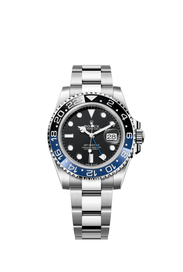 Rolex GMT-Master II, Oyster, 40 mm, Oystersteel, black dial