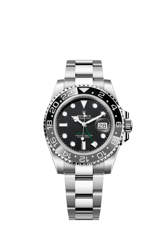 Rolex GMT-Master II, Oyster, 40 mm, Oystersteel, black dial