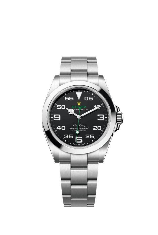 Rolex Air-King, Oyster, 40 mm, Oystersteel, black dial