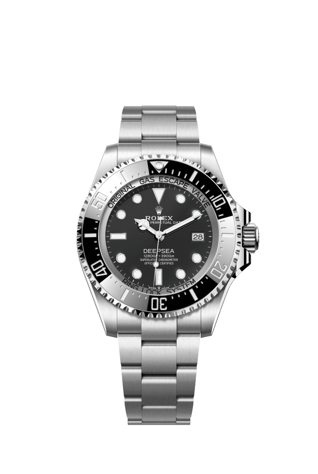 Rolex Rolex Deepsea, Oyster, 44 mm, Oystersteel, intense black dial