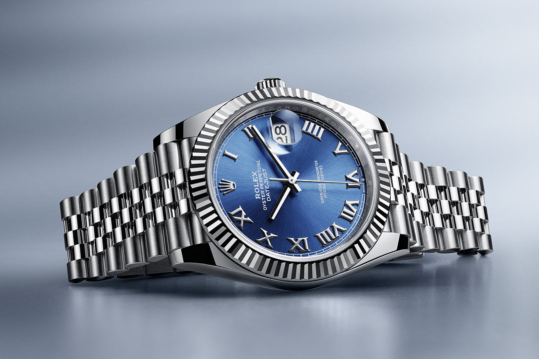 Rolex 41mm datejust blue discount