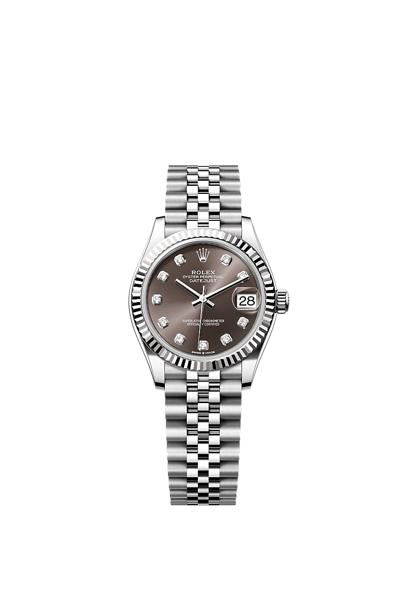 Rolex Datejust 31 watch: Oystersteel and white gold - m278274-0008