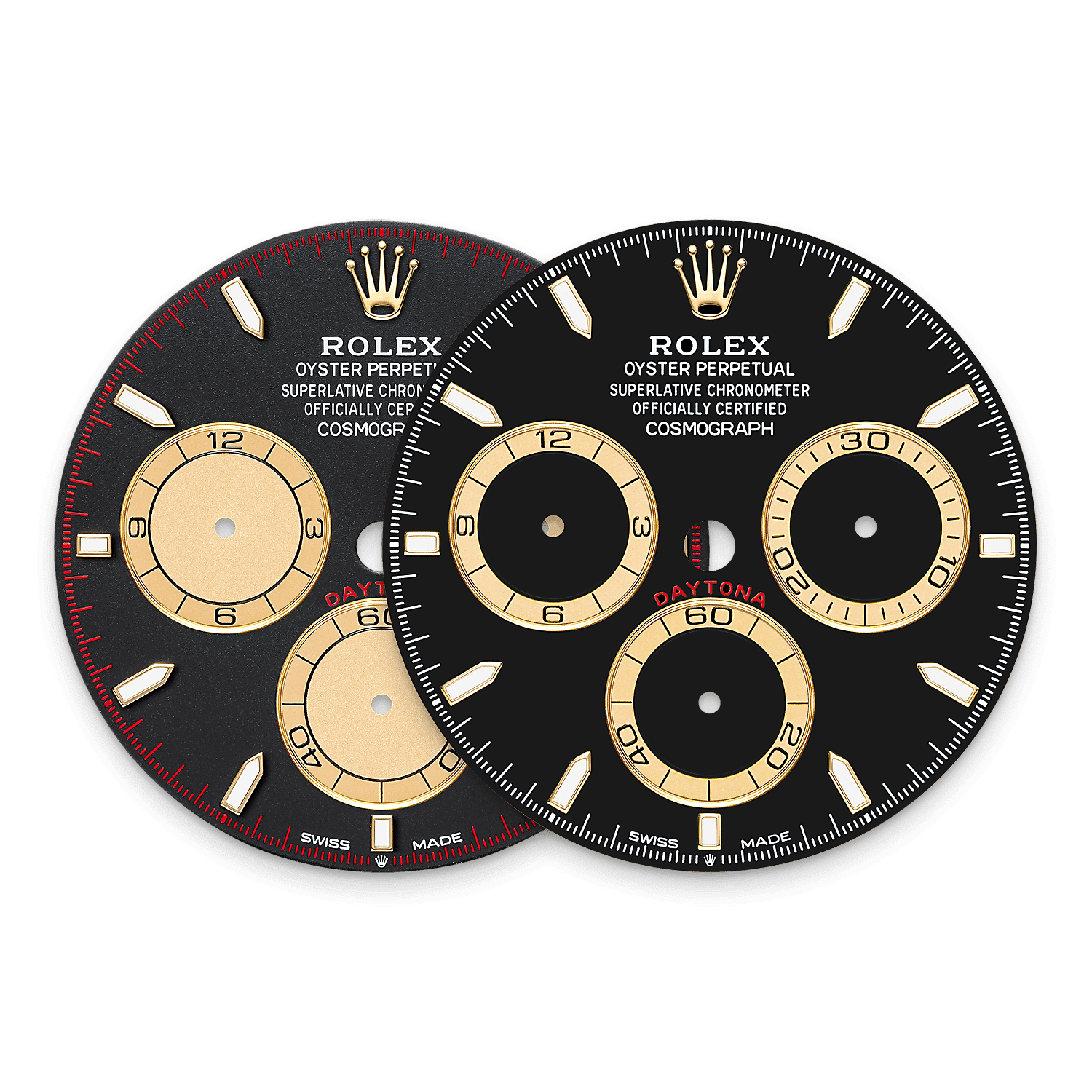 Gold daytona black face on sale