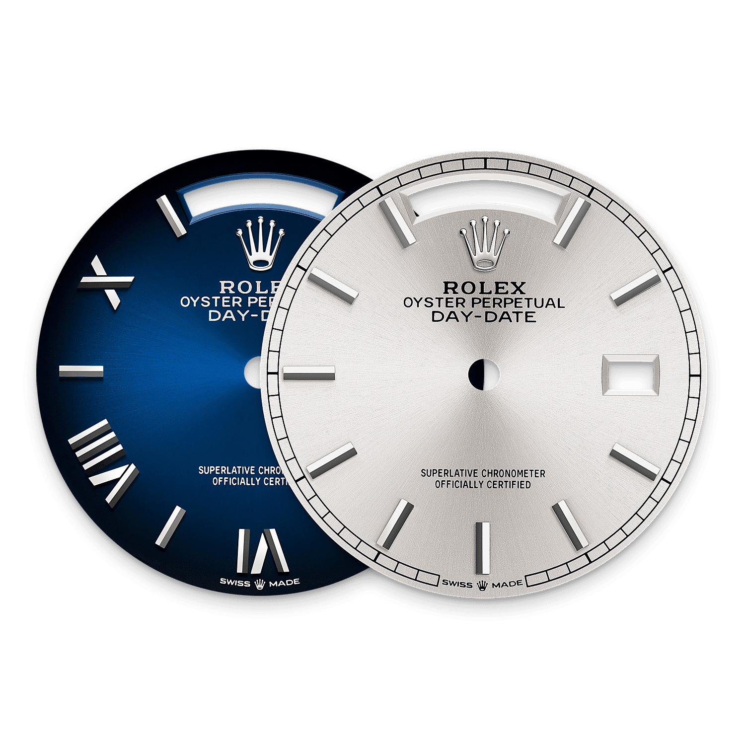 Rolex Day-Date 36 watch: 18 ct white gold - m128239-0059
