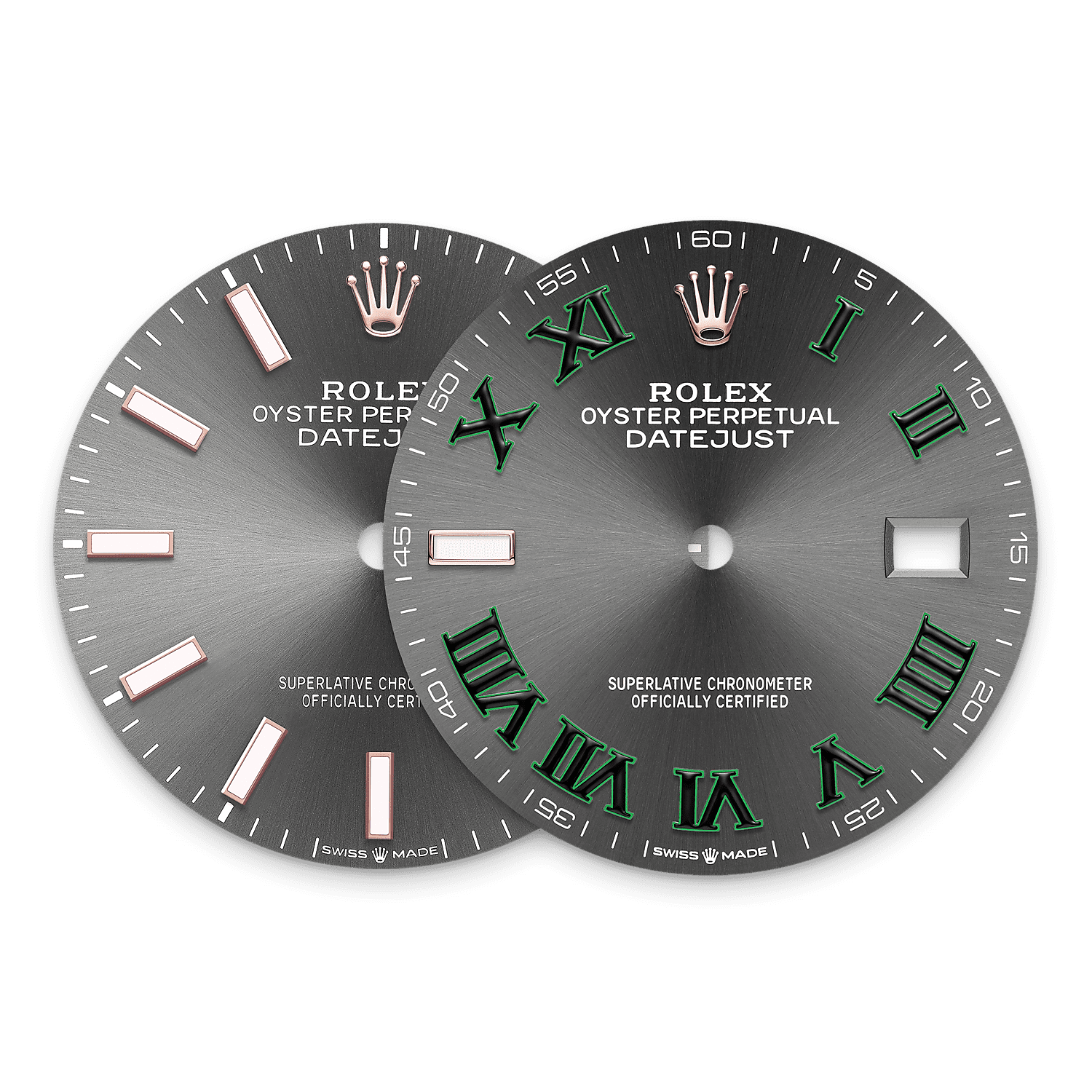Rolex Datejust 36 watch: Oystersteel and Everose gold