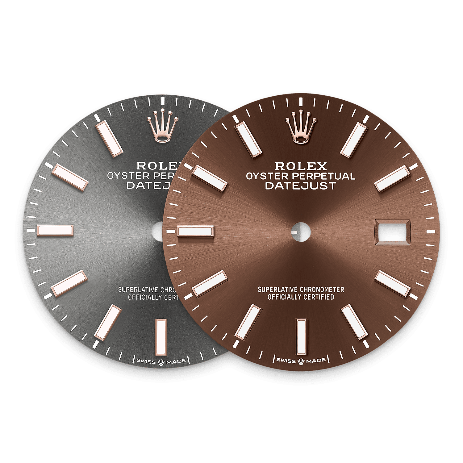 Rolex Datejust 36 watch: Oystersteel and Everose gold