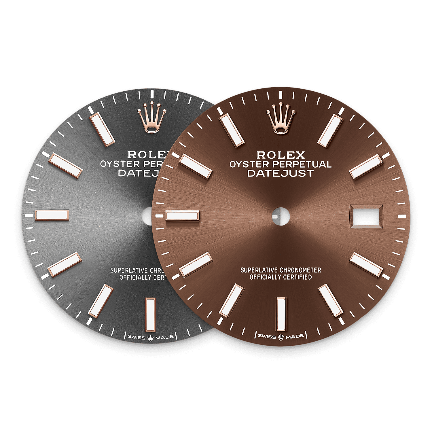 Rolex Datejust 36 watch: Oystersteel and Everose gold