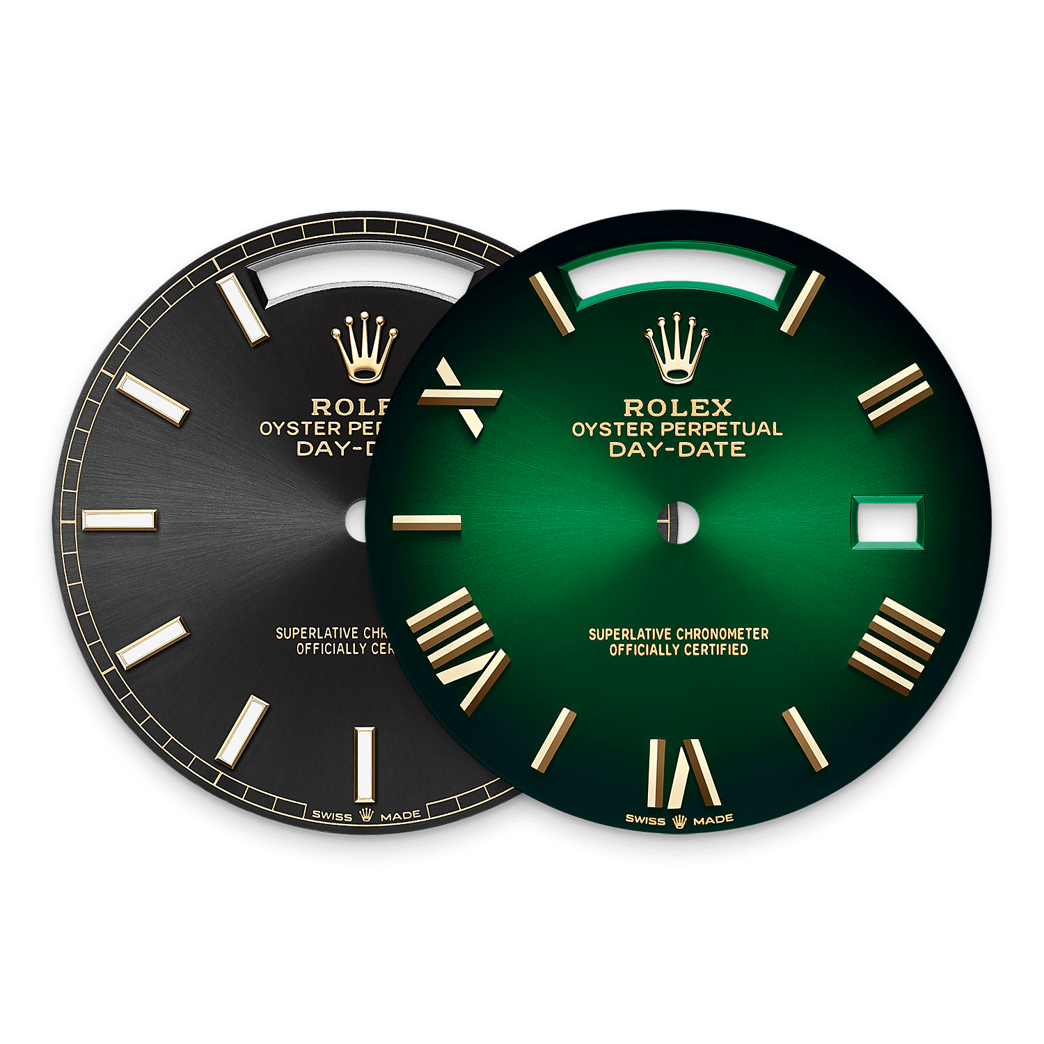 ロレックス デイデイト 40 ウォッチ：18 ct イエローゴールド