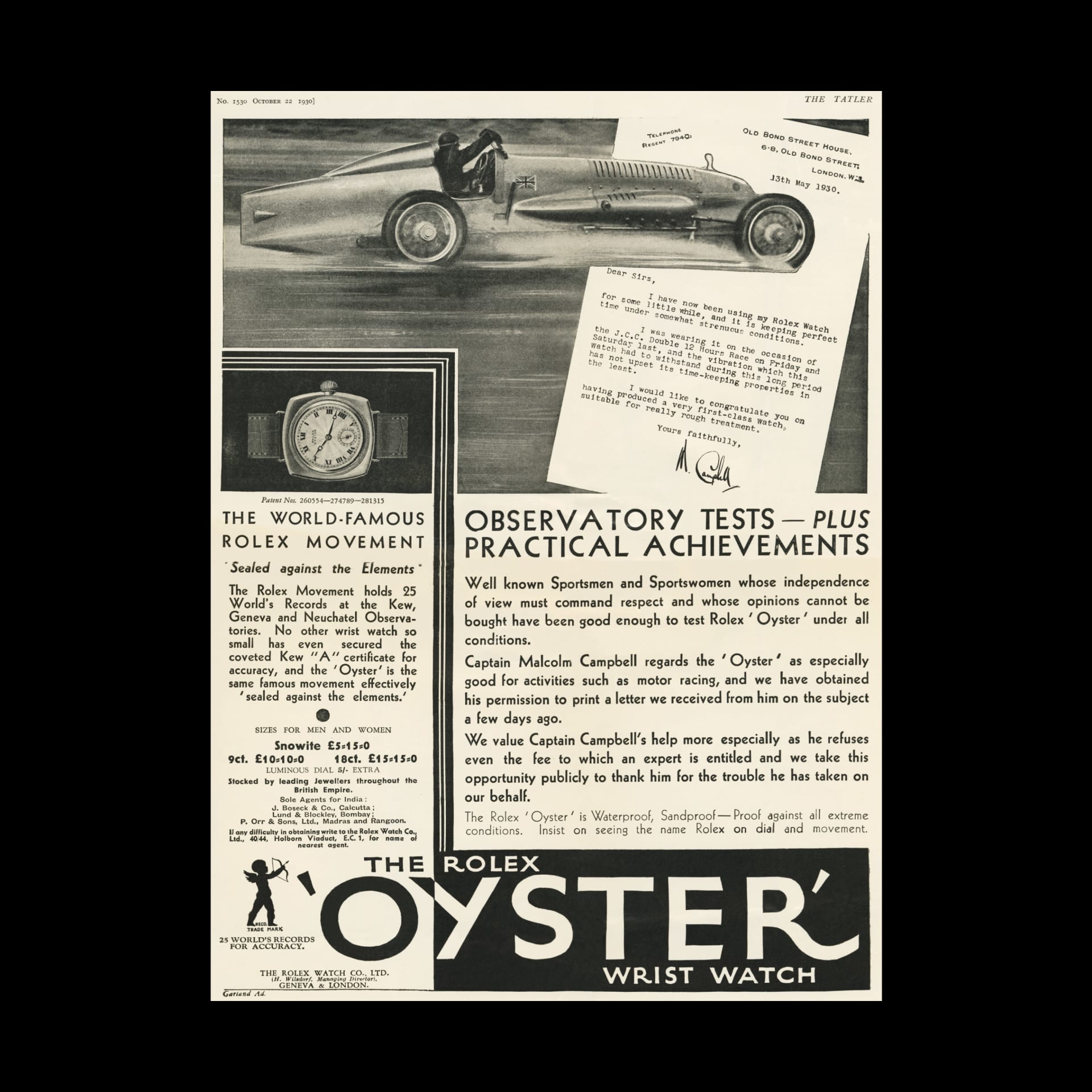 Sepucuk surat kepada Rolex