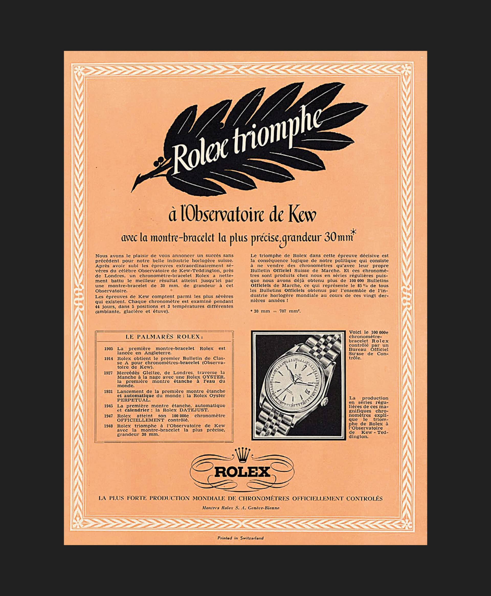 Khải hoàn môn Rolex