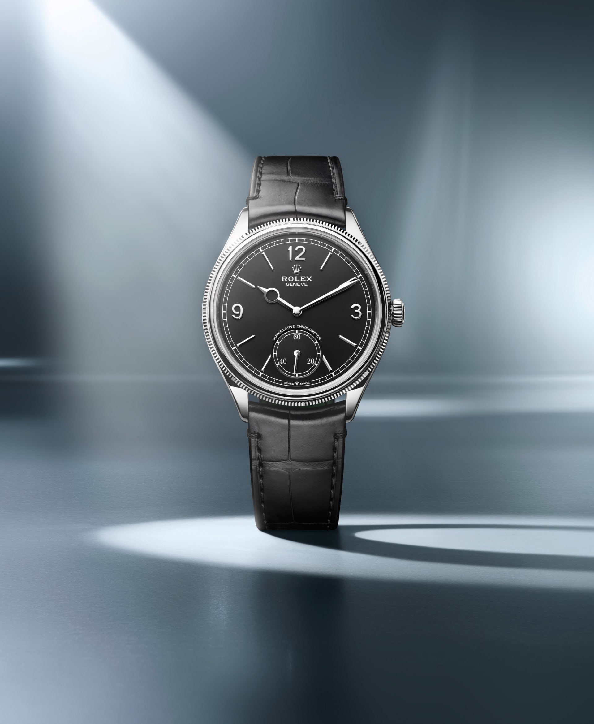 Cadran or gris et noir