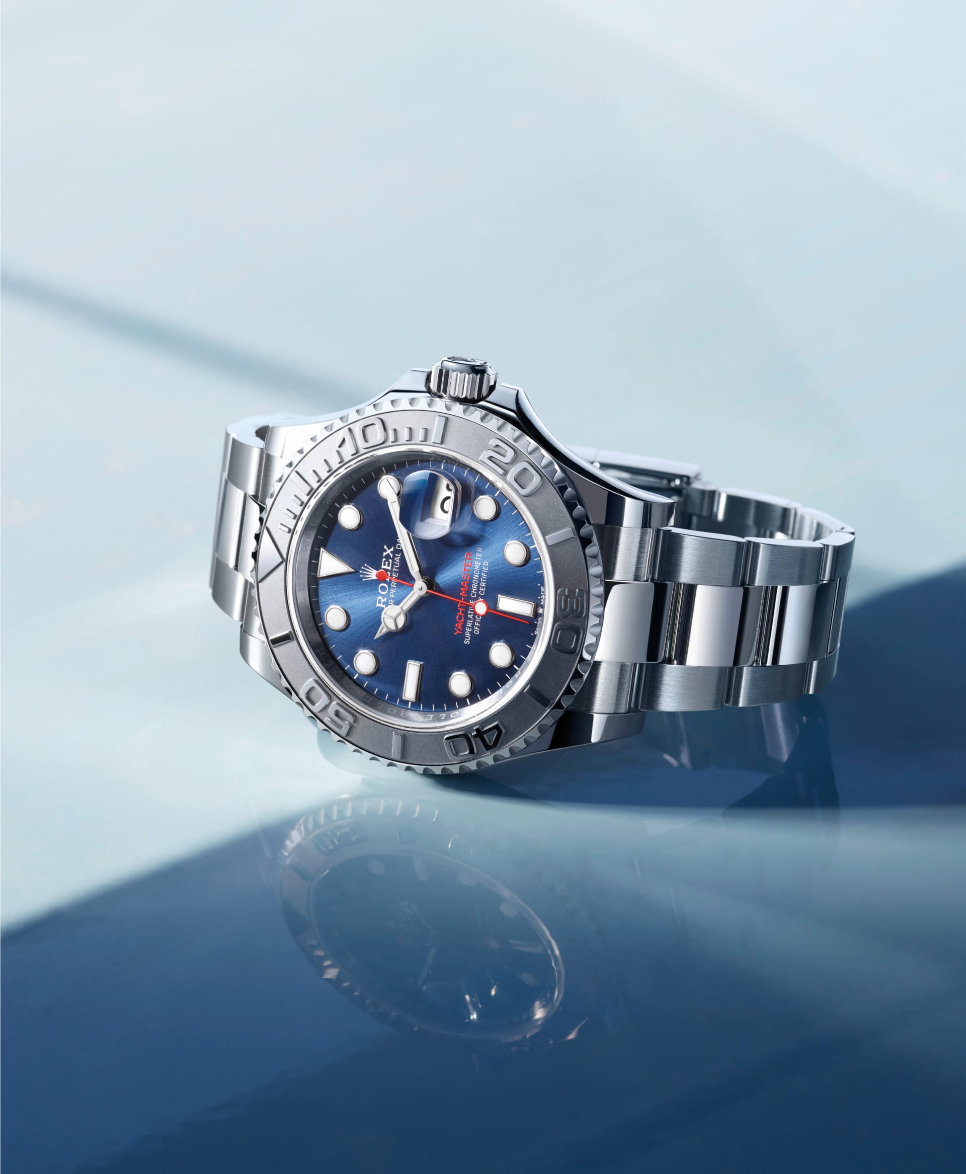 プラチナ製のヨットマスター