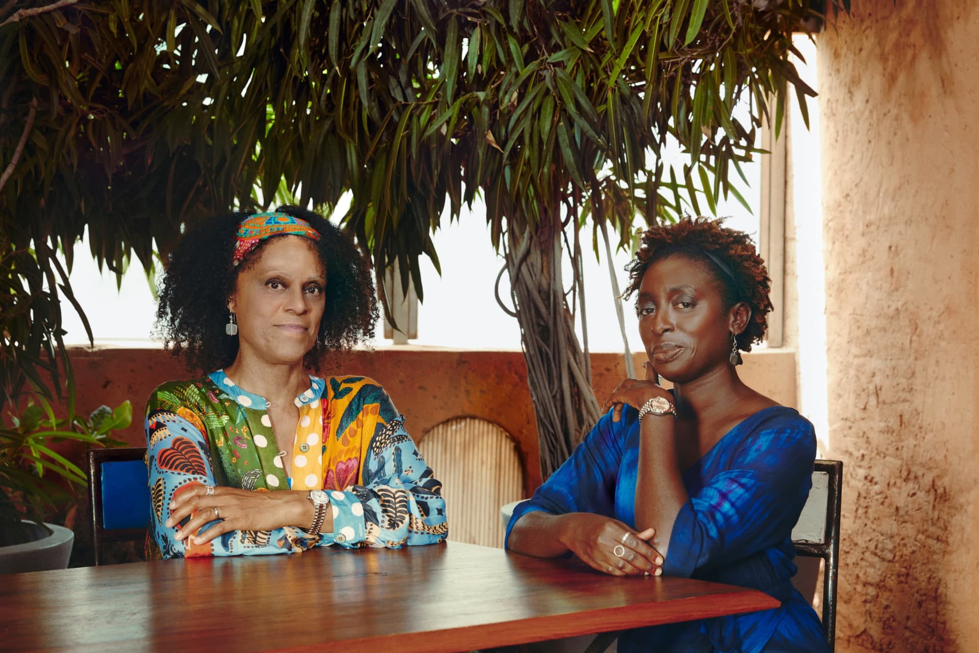 Bernardine Evaristo and Ayesha Harruna Attah