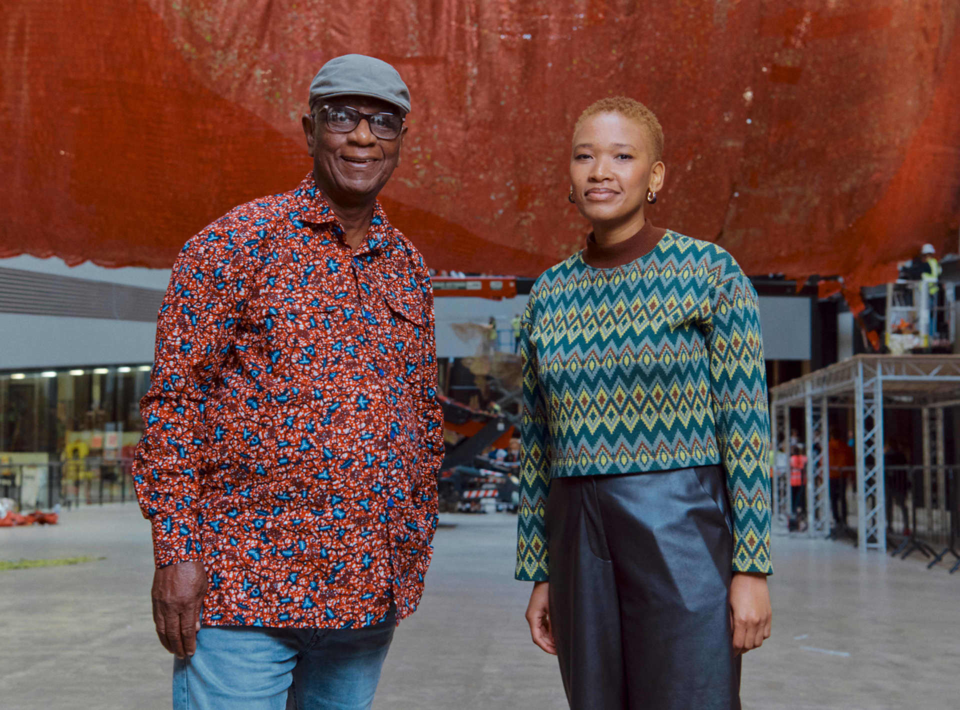 El Anatsui and Bronwyn Katz