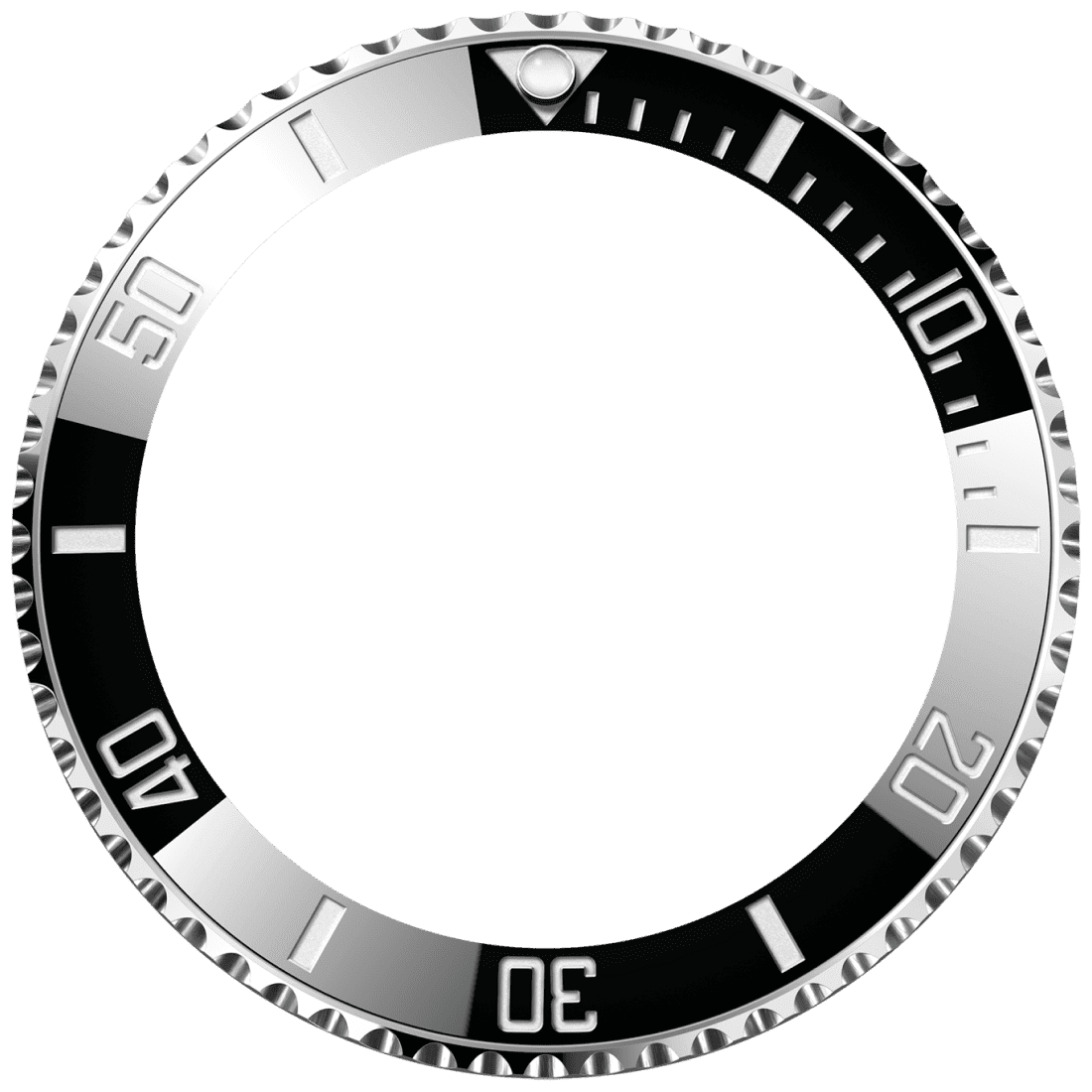 دور قاب مشکی