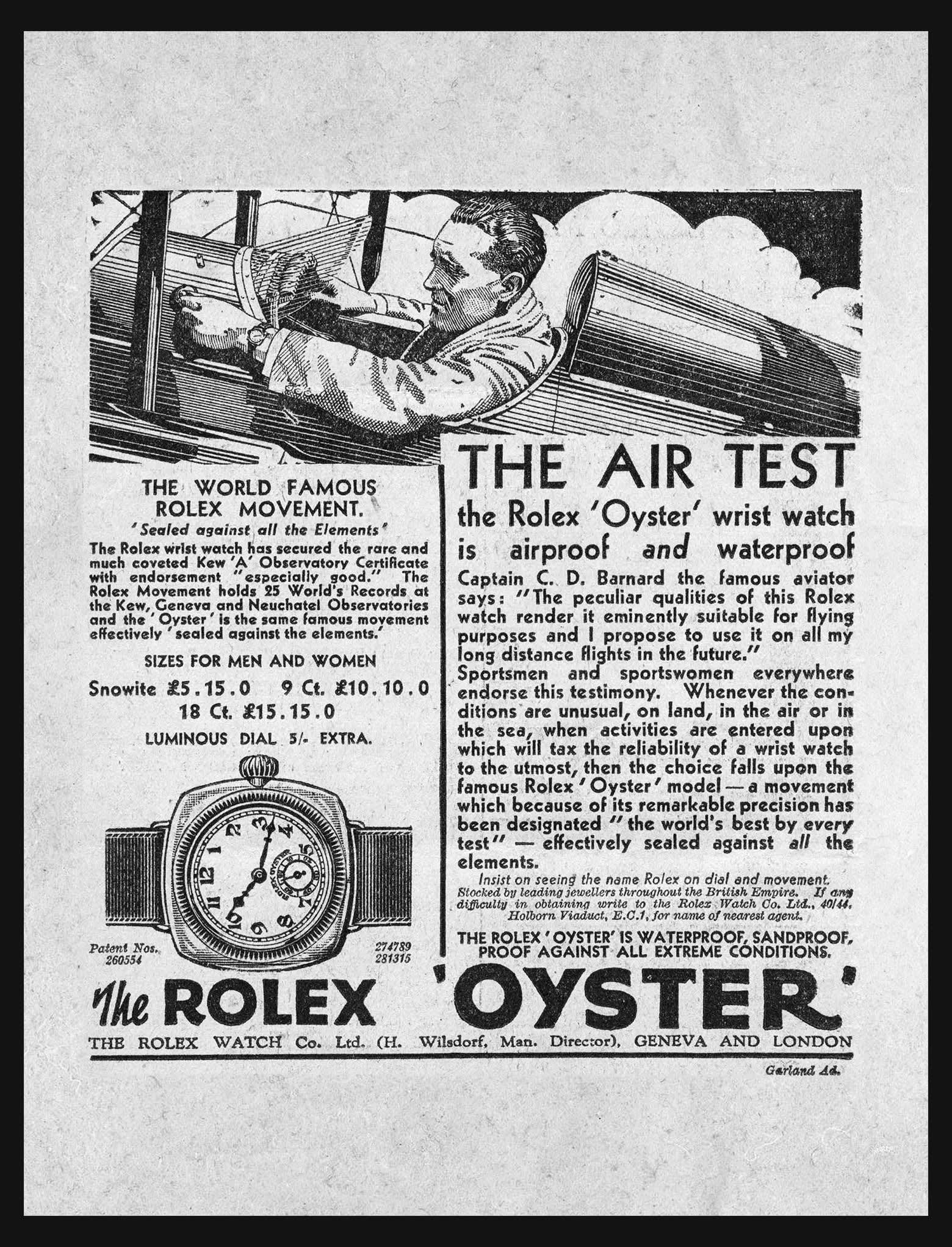 Pushing boundaries ad