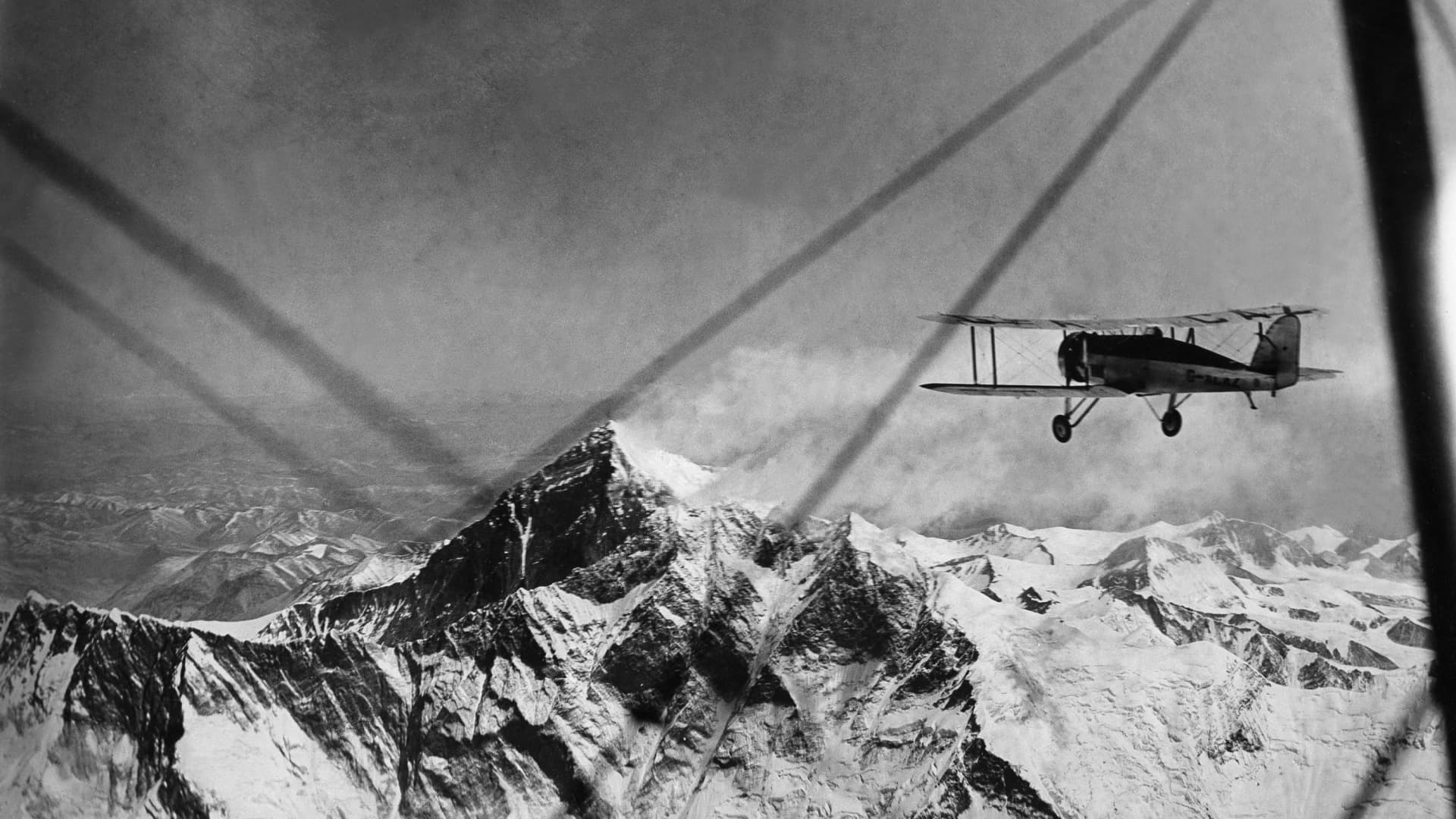 Der Überflug des Mount Everest