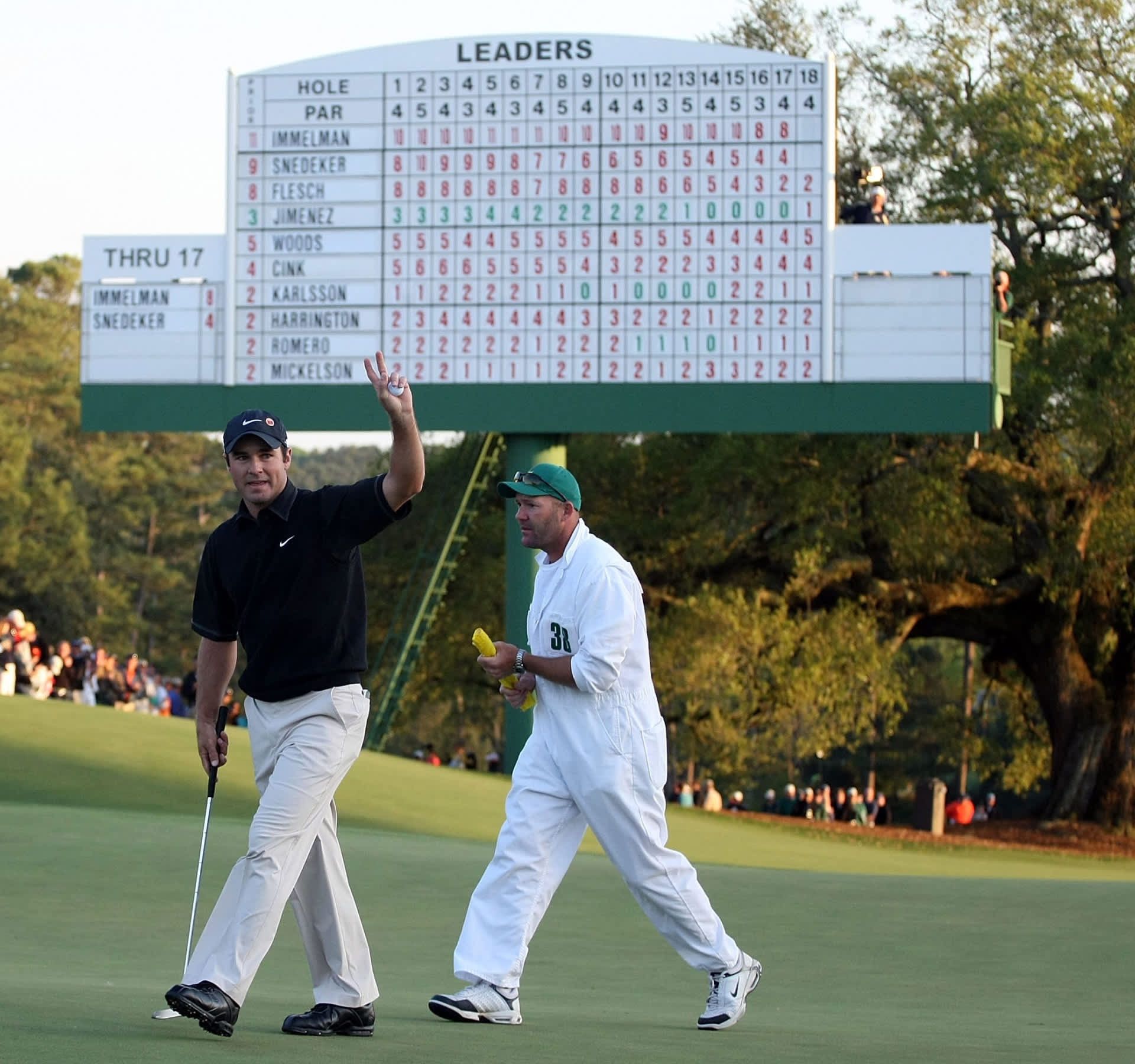 Trevor Immelman on green