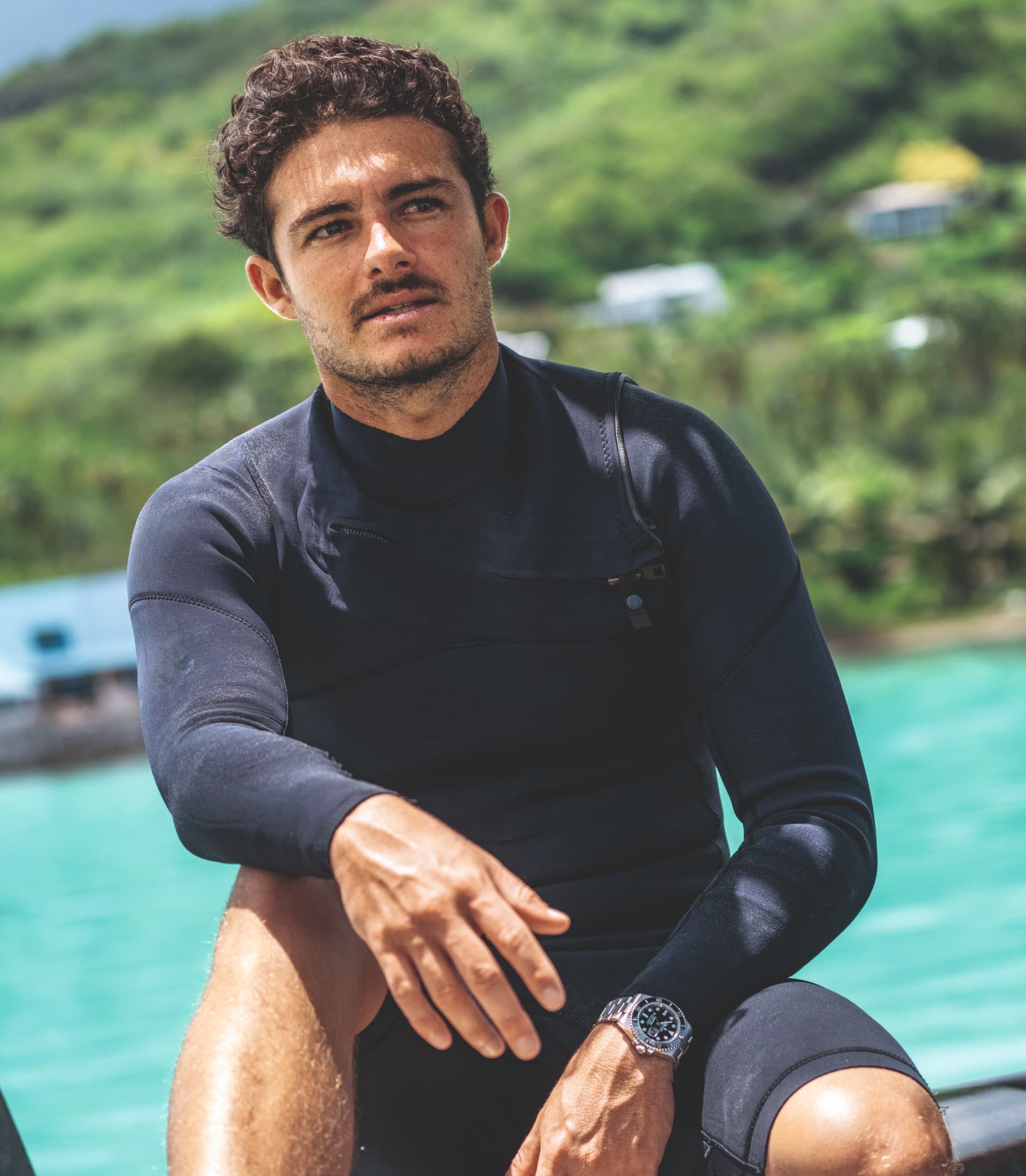 Titouan Bernicot con l’orologio al polso