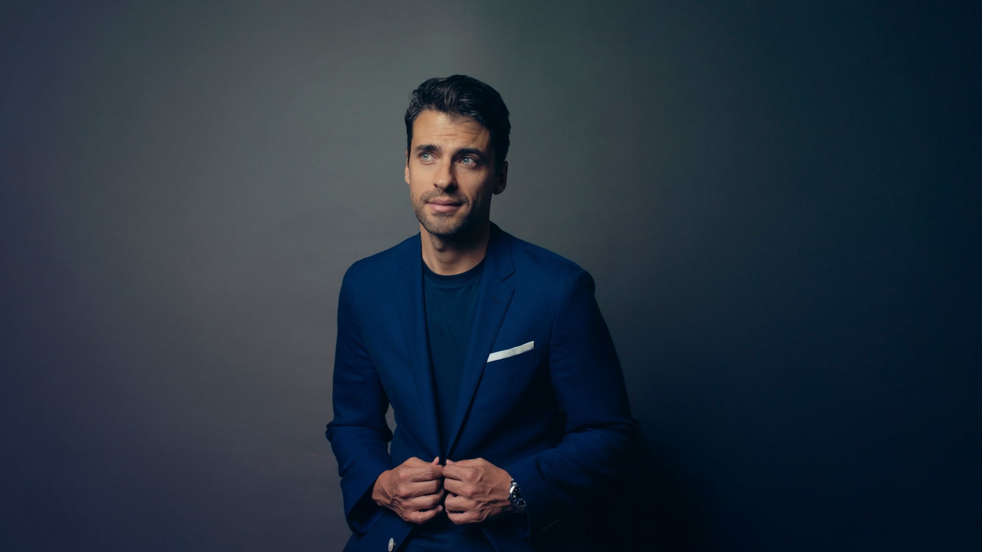 Jorge Viladoms horloge om pols