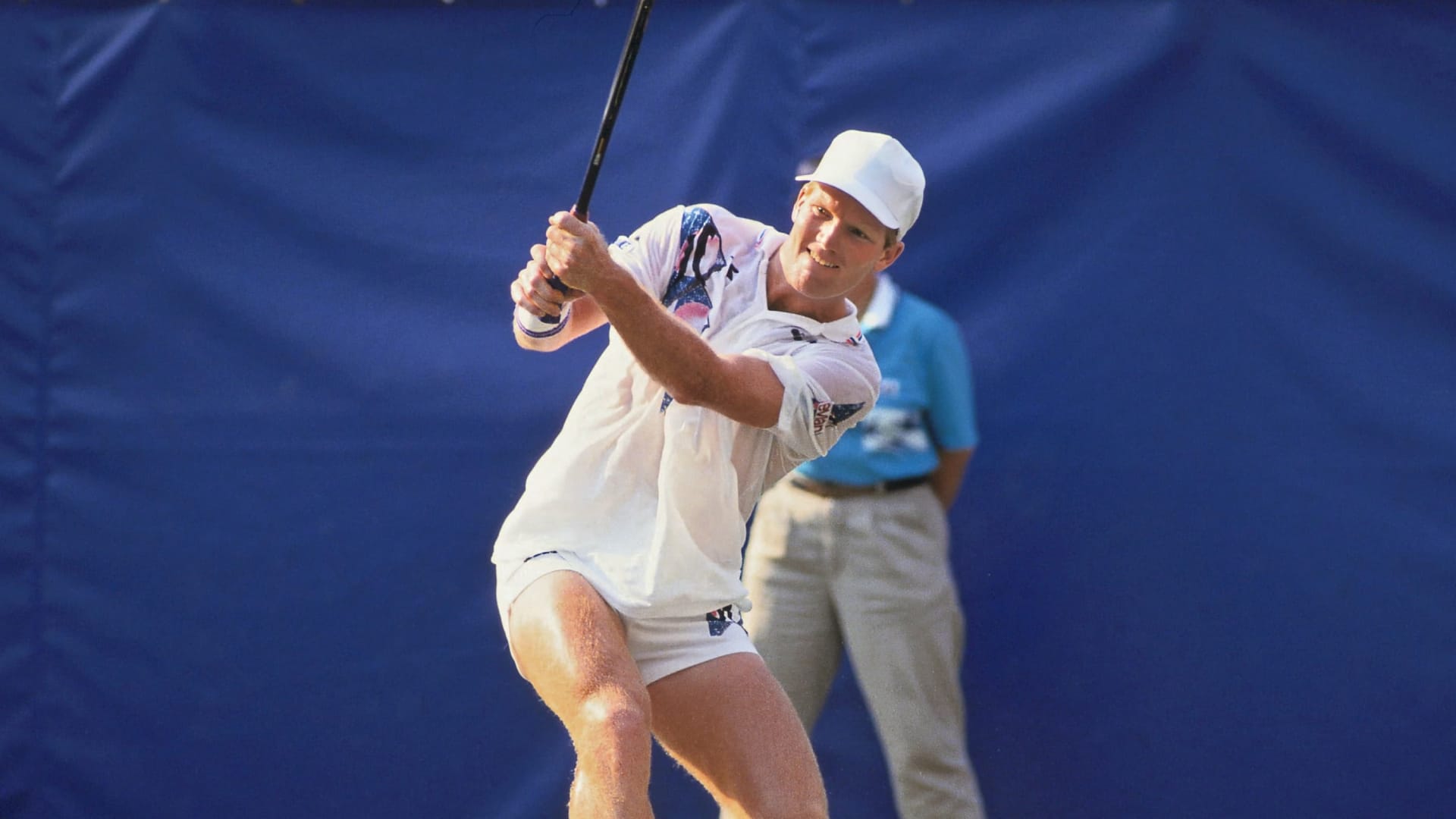 Jim Courier in azione