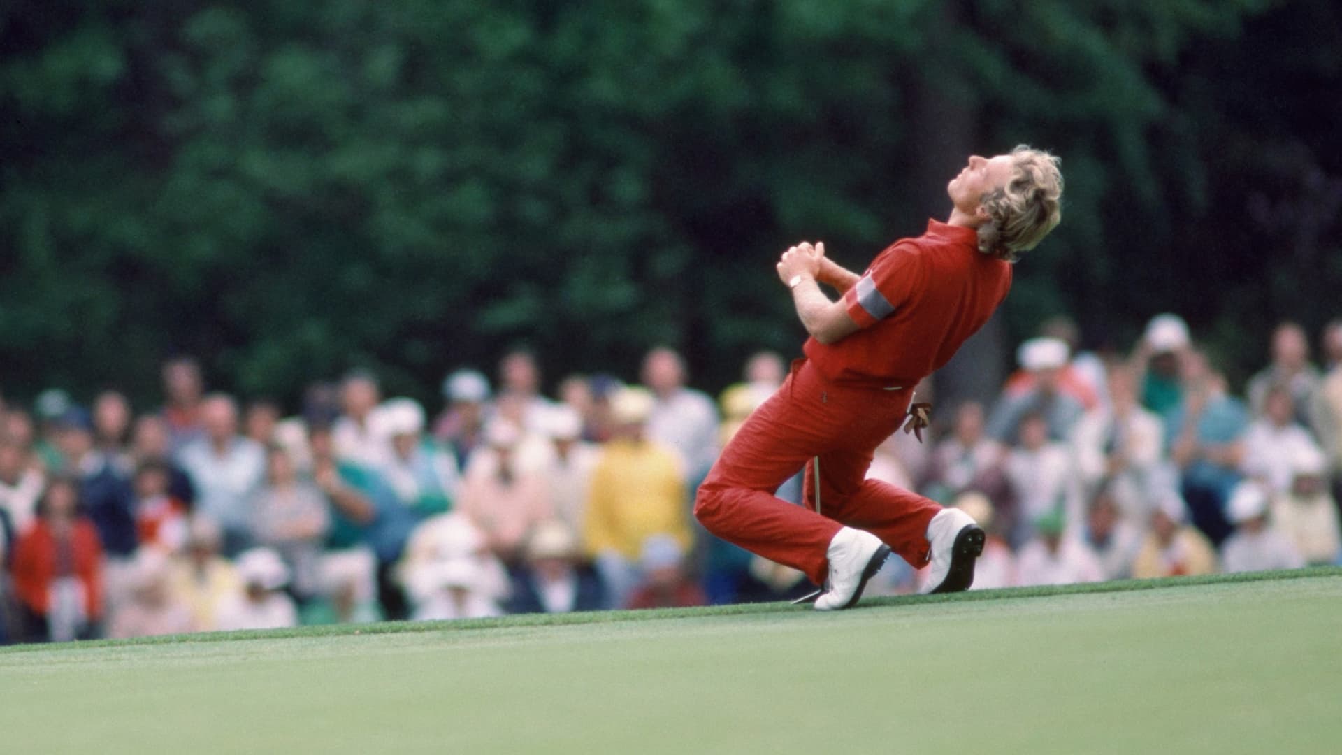 Bernhard Langer auf dem Green