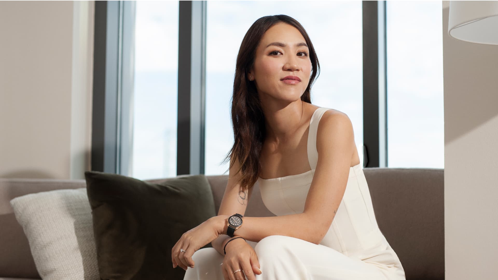 Lydia Ko in Weiß