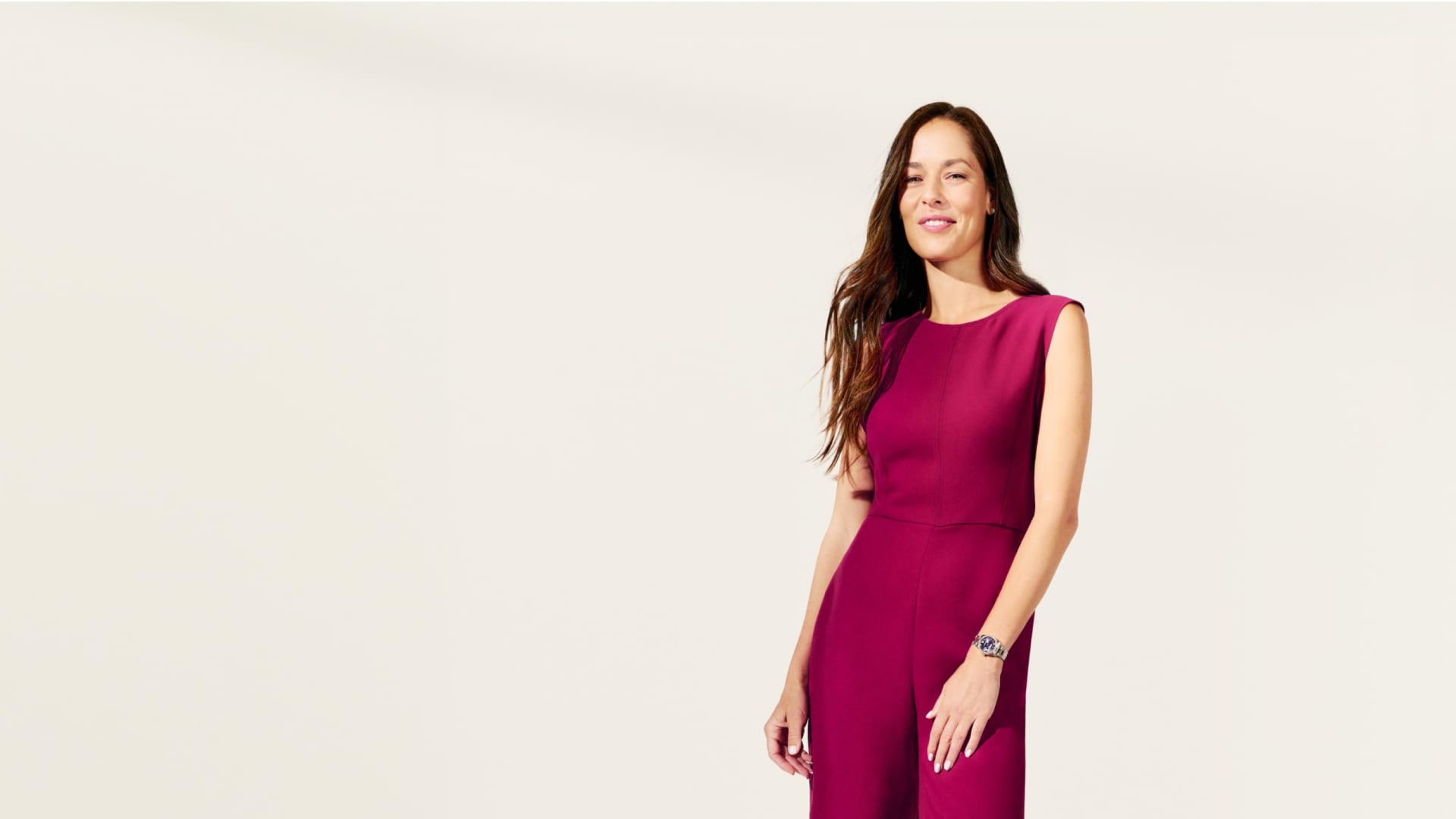 Ana Ivanovic con reloj en la muñeca