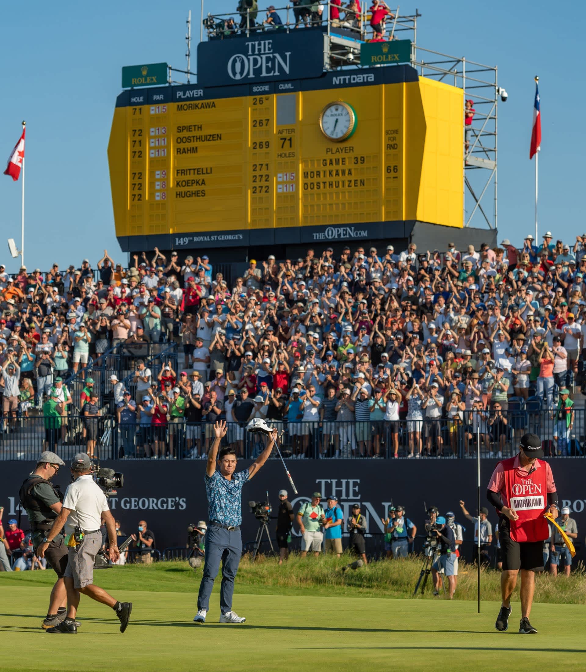 Morikawa bei The Open