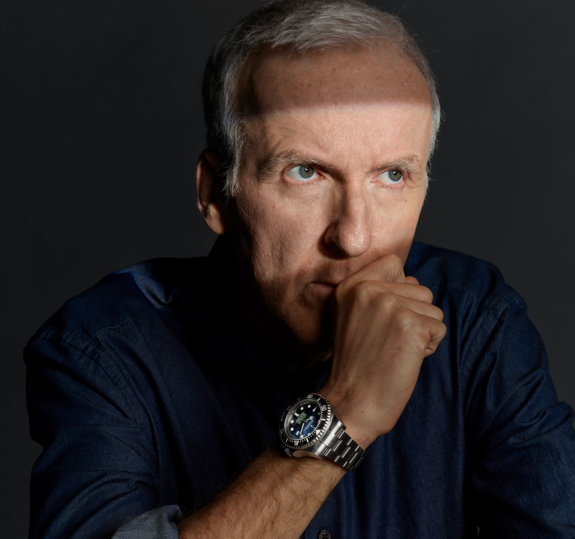 James Cameron montre au poignet