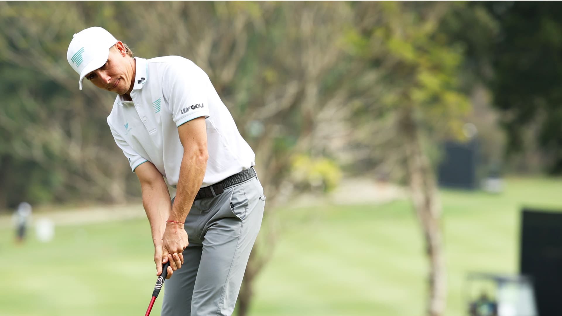 Carlos Ortiz on the golf course 