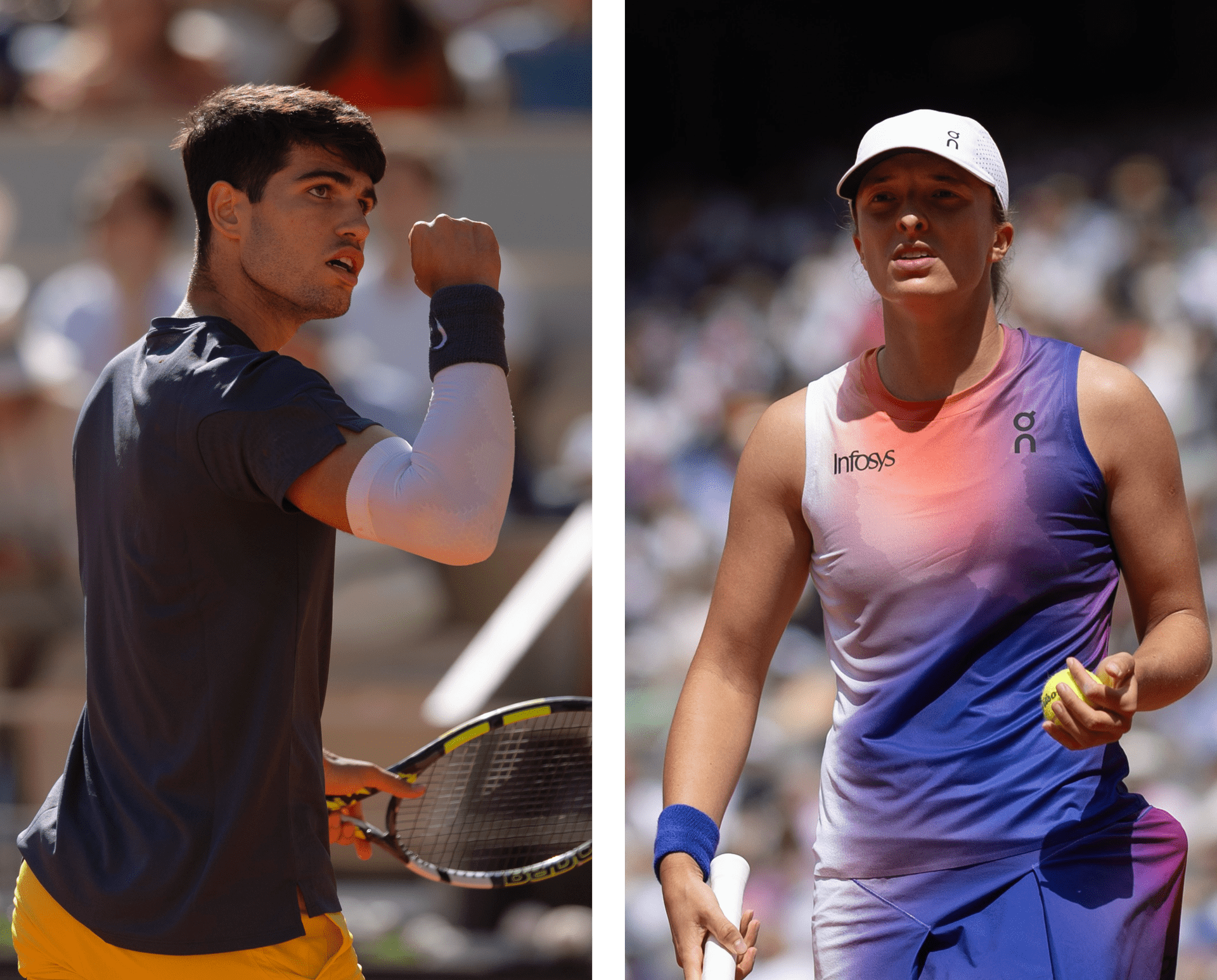 Świątek ve Alcaraz