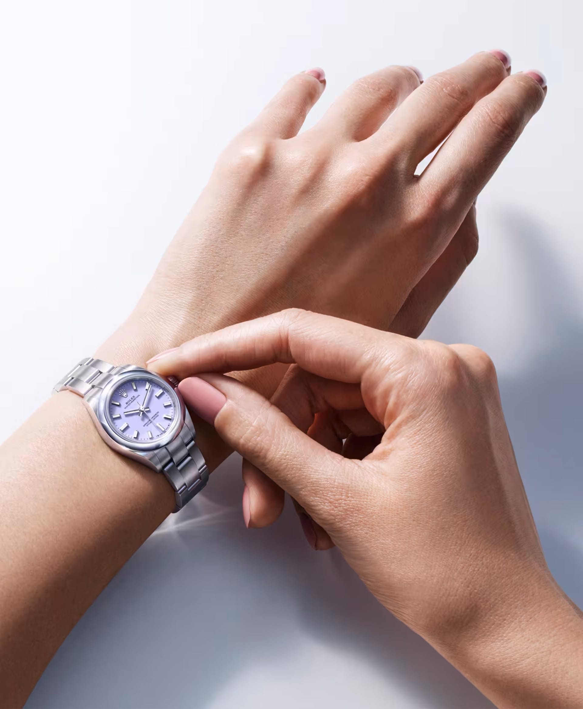 Lavender dial