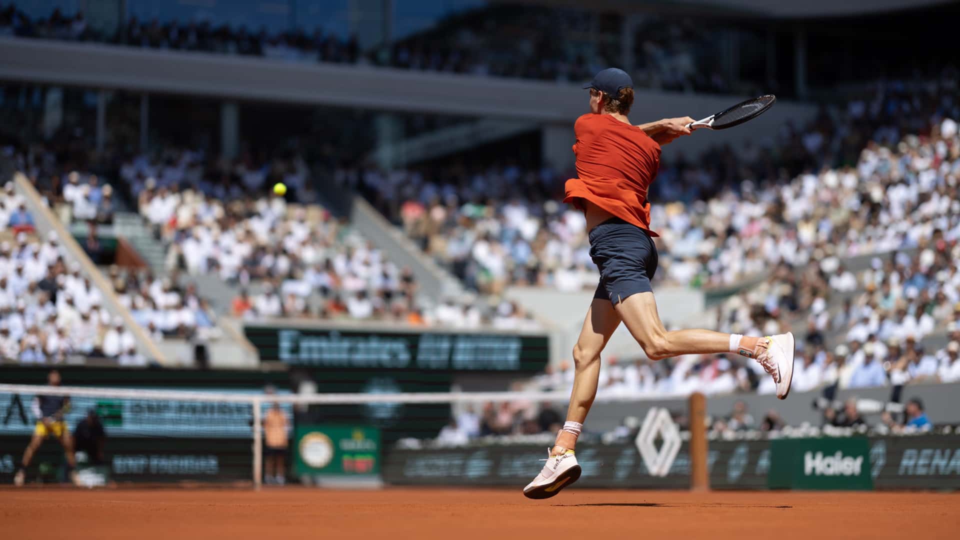 Jannik Sinner auf dem Platz