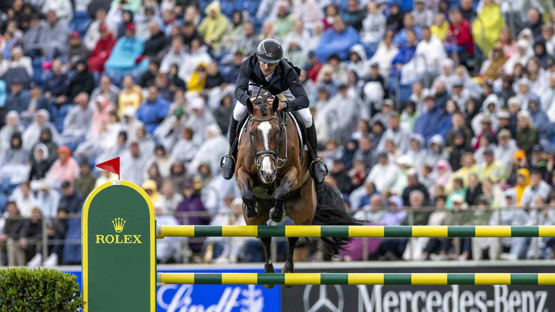 Steve Guerdat no cavalo