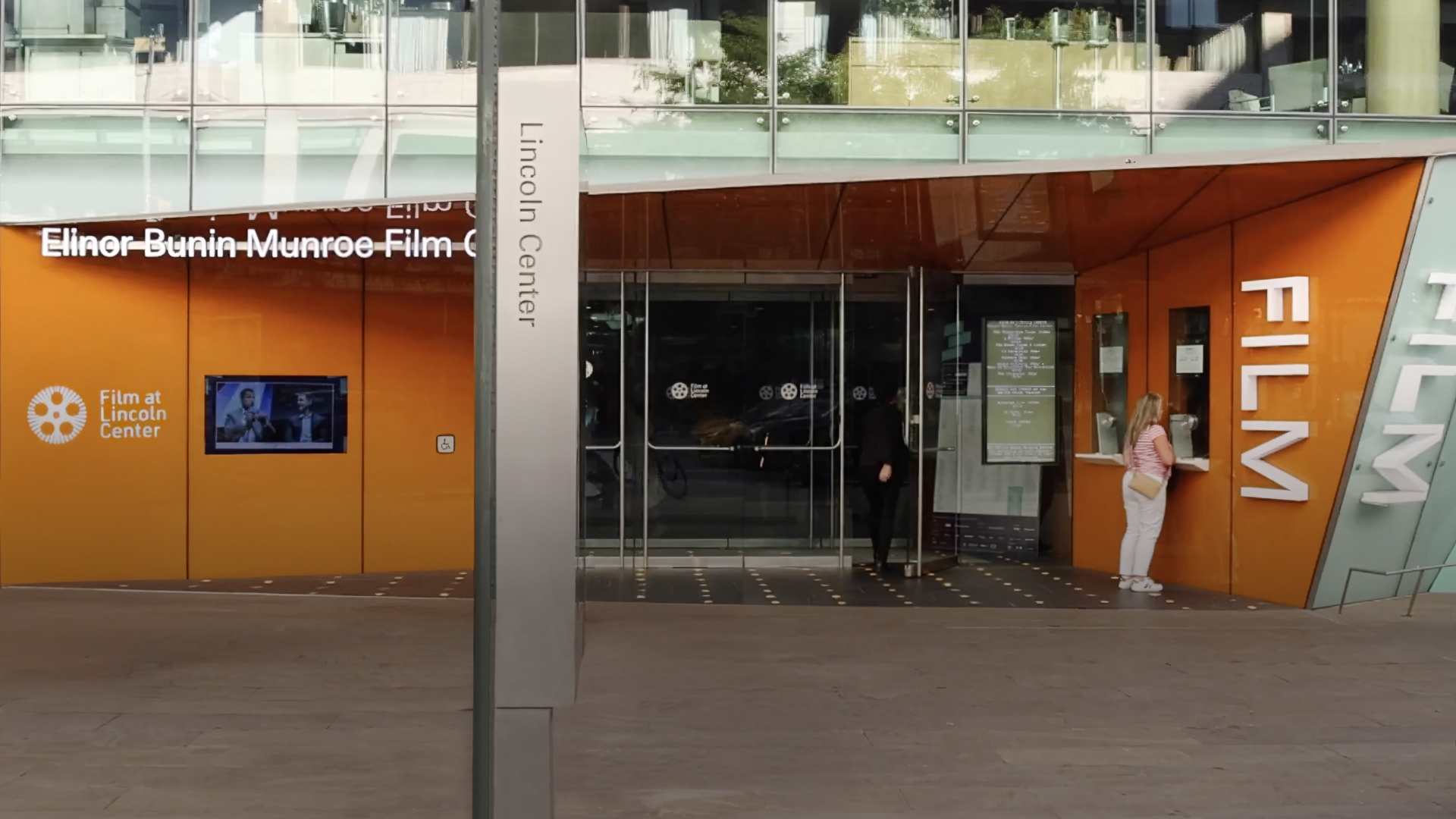 林肯中心電影協會入口